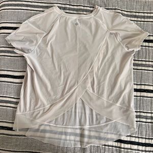 Lululemon Open Back Tshirt